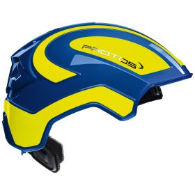 Farbvariante blau/neongelb