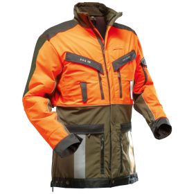 Farbvariante waldgrün/leuchtorange