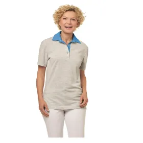 Farbvariante grau melange/türkis